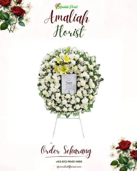 Krans Bunga Duka Kebocoran